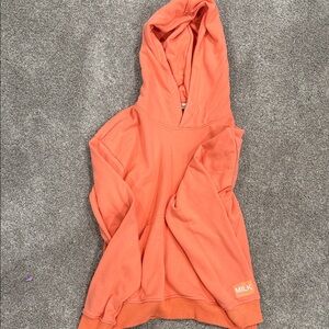 Orange Hoodie with Logo